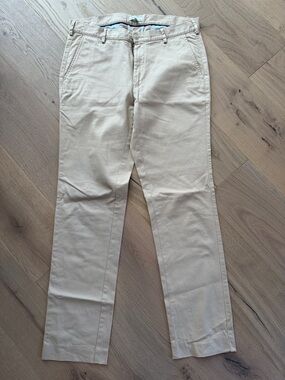 Peter Millar Light Beige Chino Pants